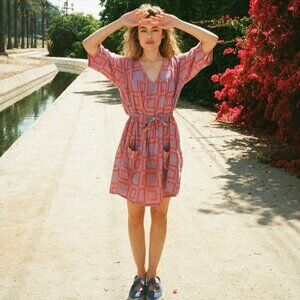 Ace & Jig Pilar Dress in Lilac